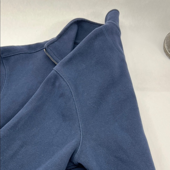 Banana Republic Men's Blue Half-Zip Sweater - Picture 6 of 6